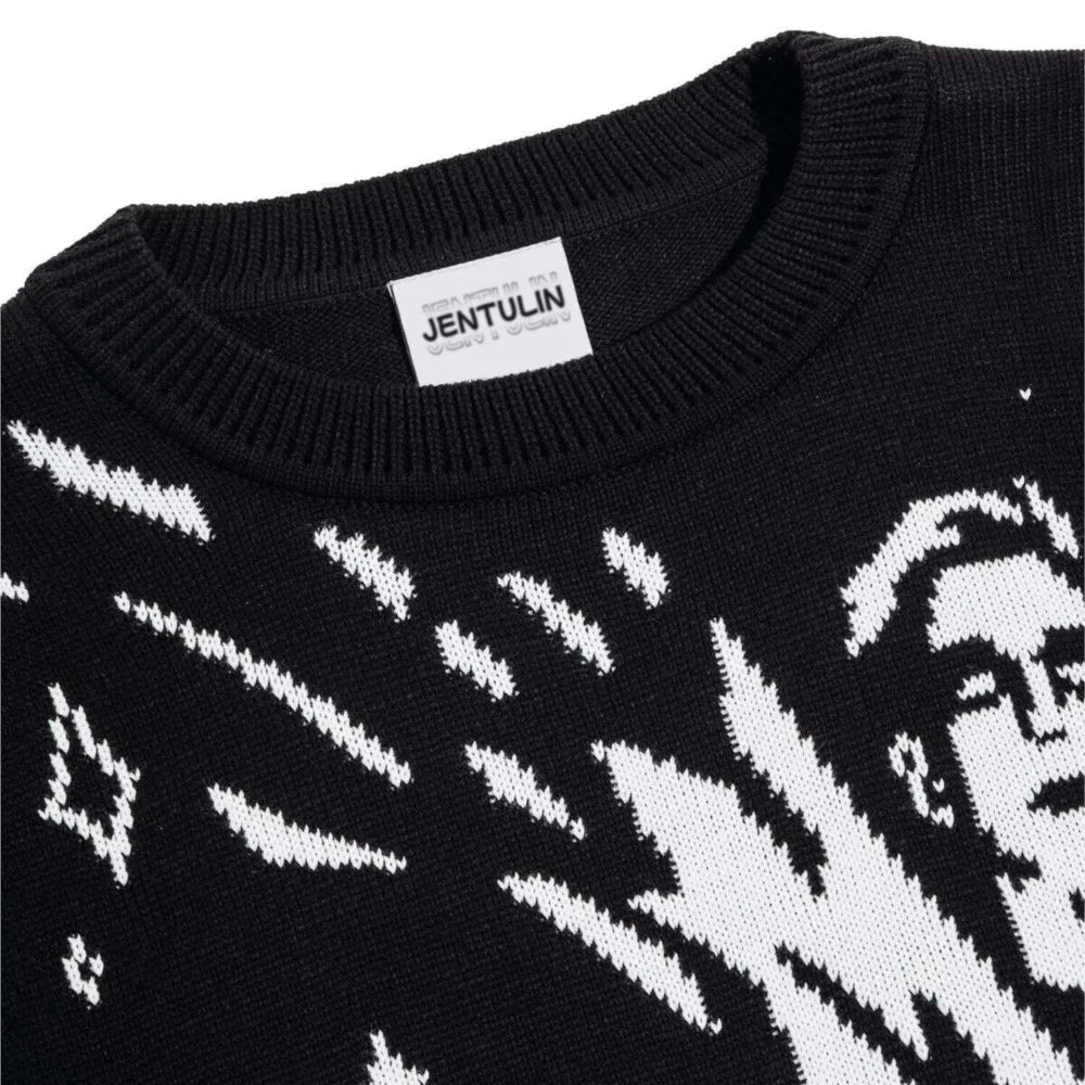Men Winter Long Sleeve Knitwear Streetwear