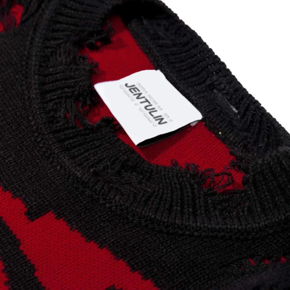 Sweater New Order Graphic Men Winter Pullover Knit Streetwear