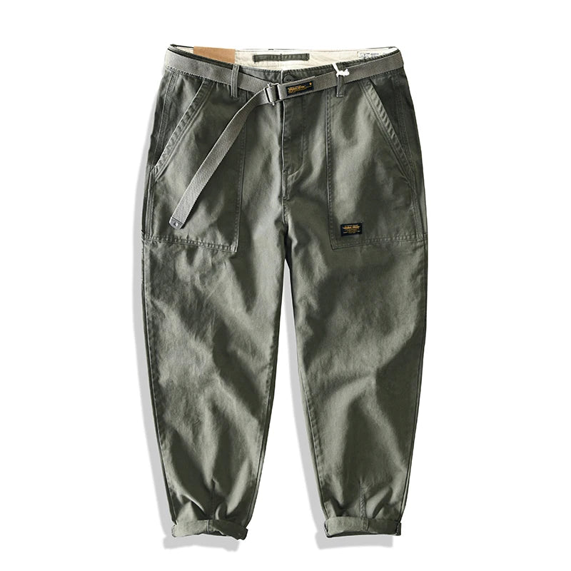 Cargo Pants Man Straight Casual Baggy Pants