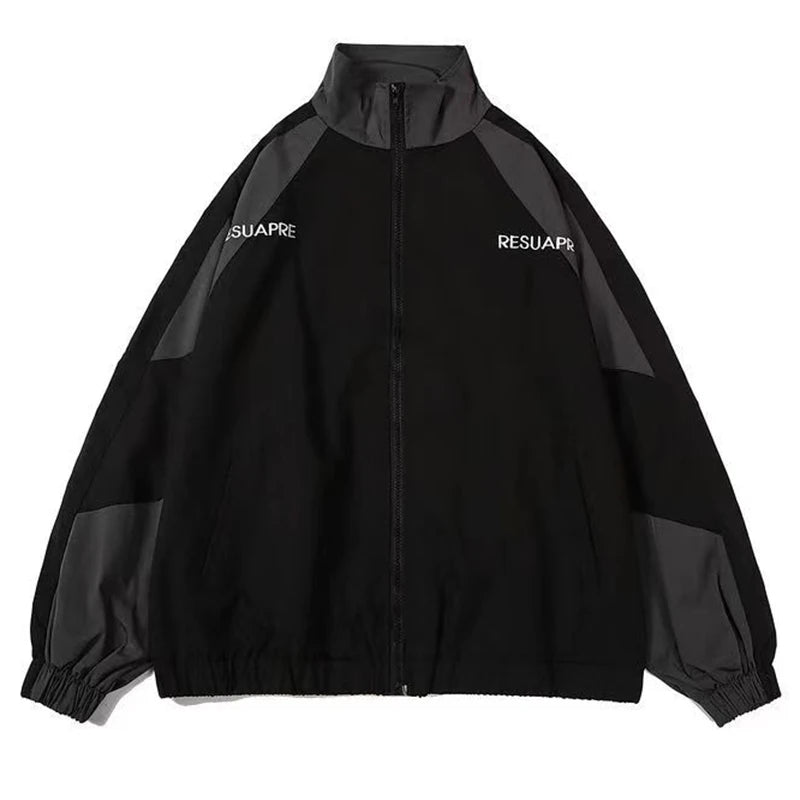 Hip Hop Varsity Jacket Men