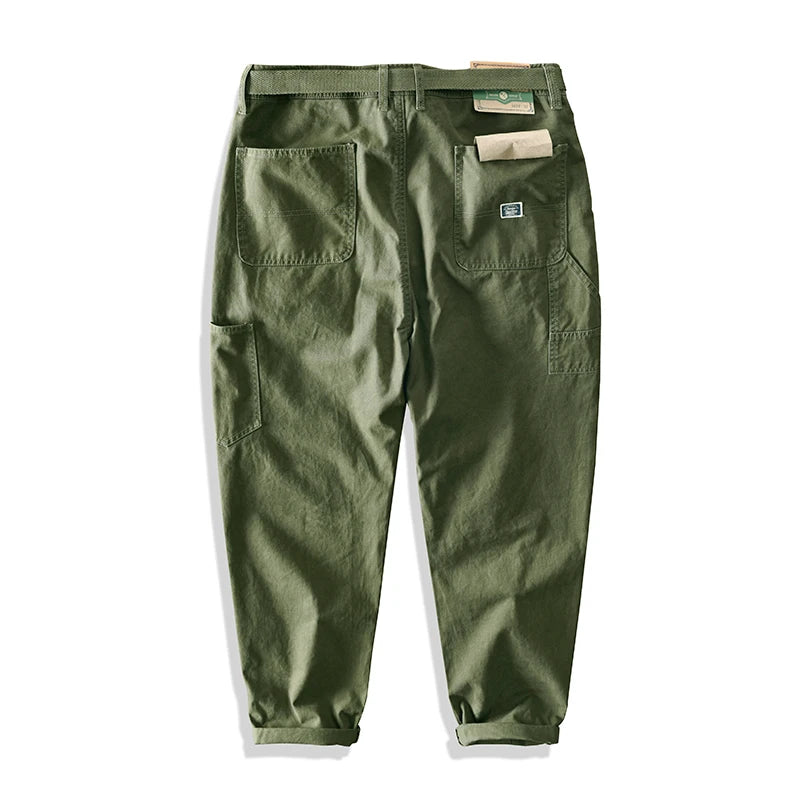 Cargo Pants Man Straight Casual Baggy Pants