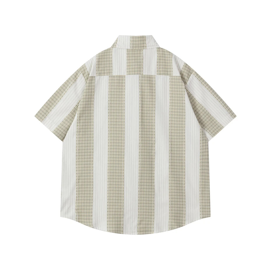 Summer Mens Striped Shirts