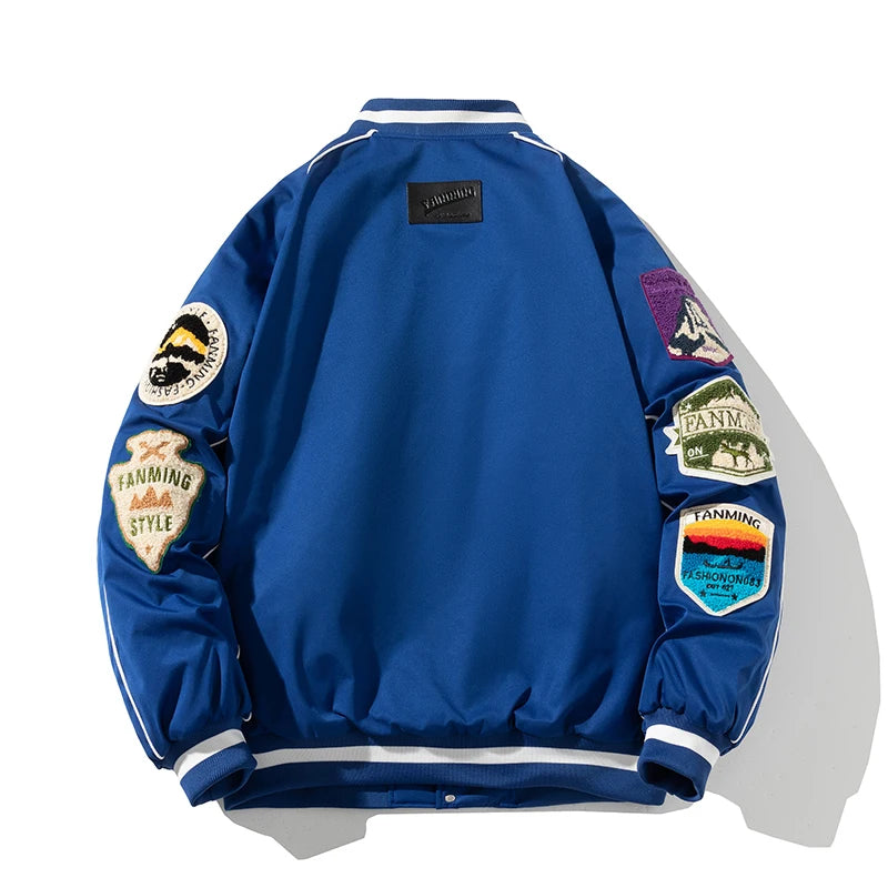 Winter Varsity Jacket Men