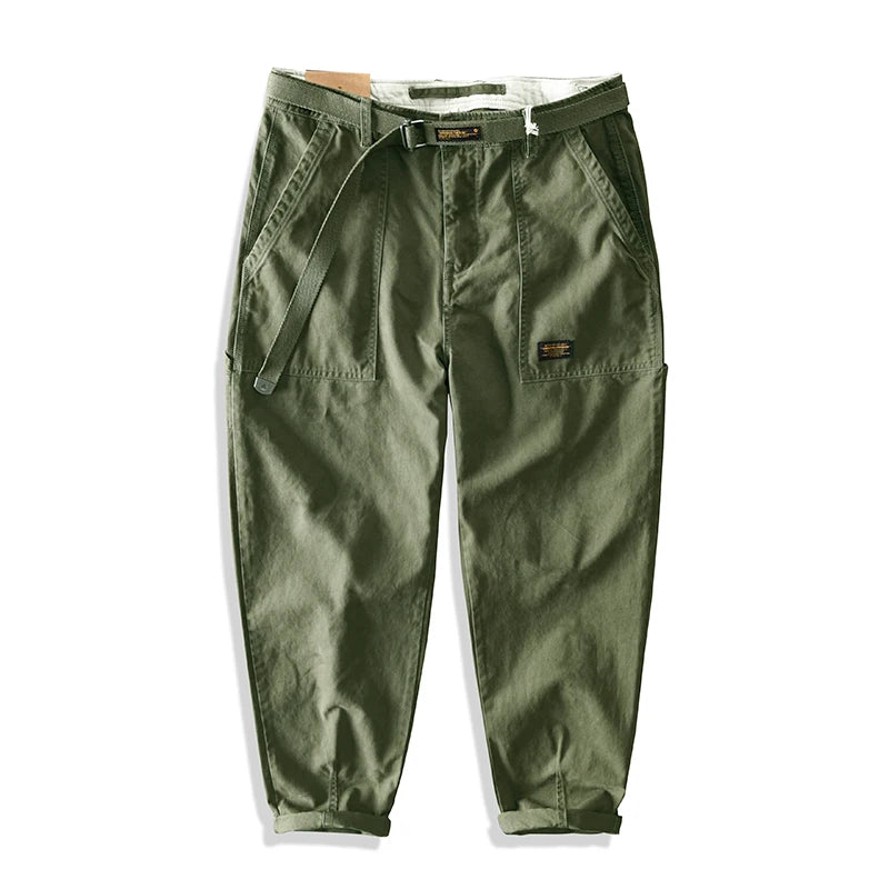 Cargo Pants Man Straight Casual Baggy Pants