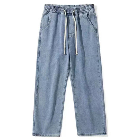 Vintage Straight Casual Loose Denim Cargo Pants