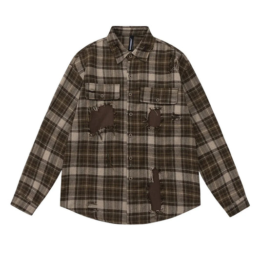 Men's Retro Casual Loose Shirts