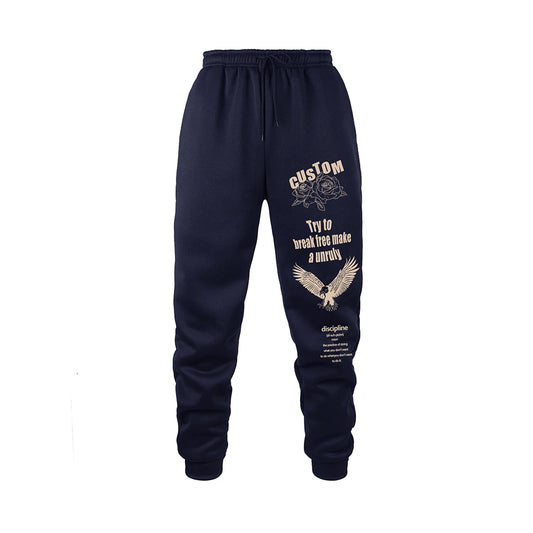 Mid Waist Drawstring Pants
